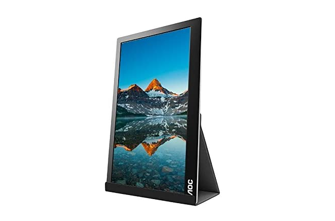 AOC I1601FWUX review: A budget portable monitor with a touch of