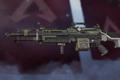 Apex Legends. Spitfire Light Machine Gun in the Factory Issue skin