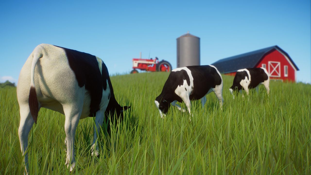 Domestic Cattle mod in Planet Zoo.