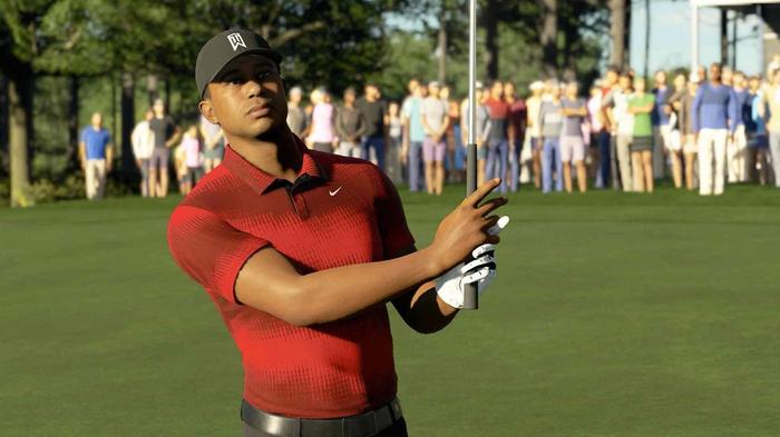 Image of Tiger Woods in PGA Tour 2K23.
