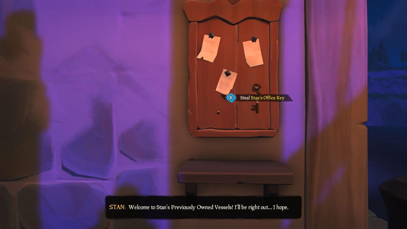 Stan's office key location in Sea of Thieves 'The Quest for Guybrush'
