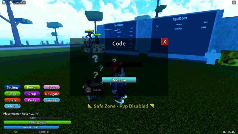 Roblox' Sea Piece Redeem Codes for January 2023: How to Get Free