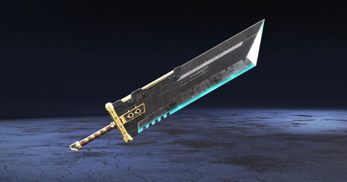 The Buster Sword design in Apex Legends