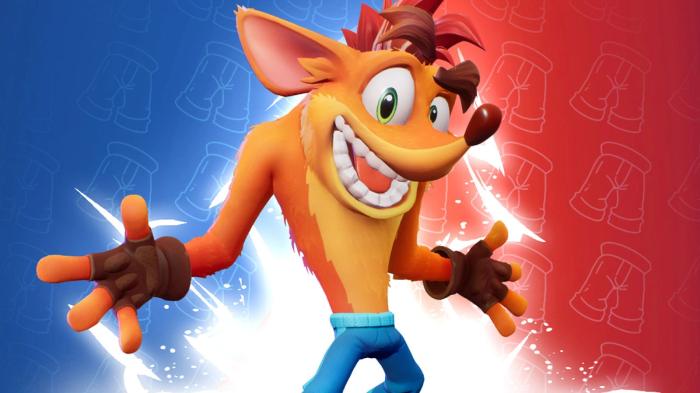 Crash Bandicoot as seen in Crash Team Rumble (2023).