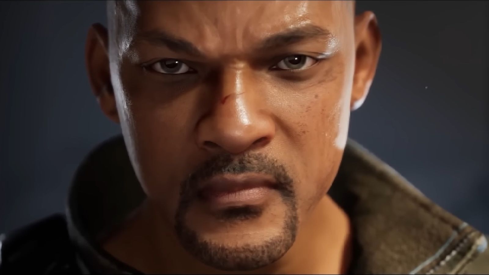 A close up of Will Smith’s 3D model in the free zombie game Undawn 
