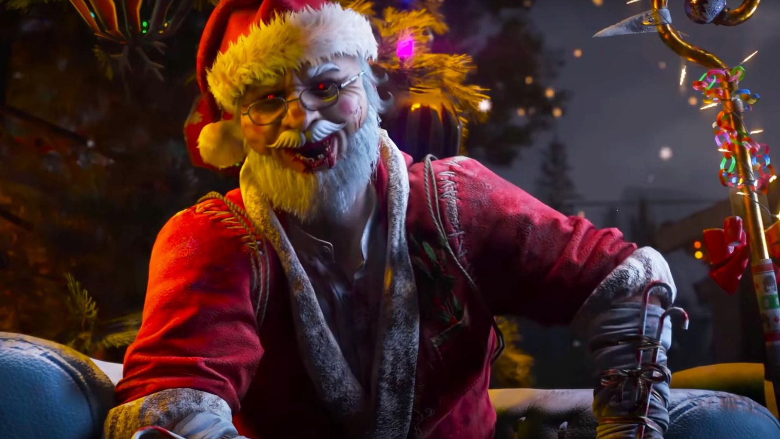 Grim Santa Claus in Dying Light 2 Winter Tales