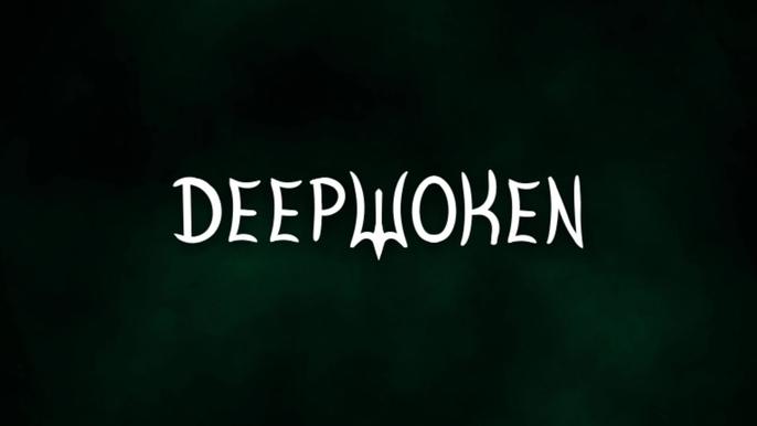 The Deepwoken logo on a black background.