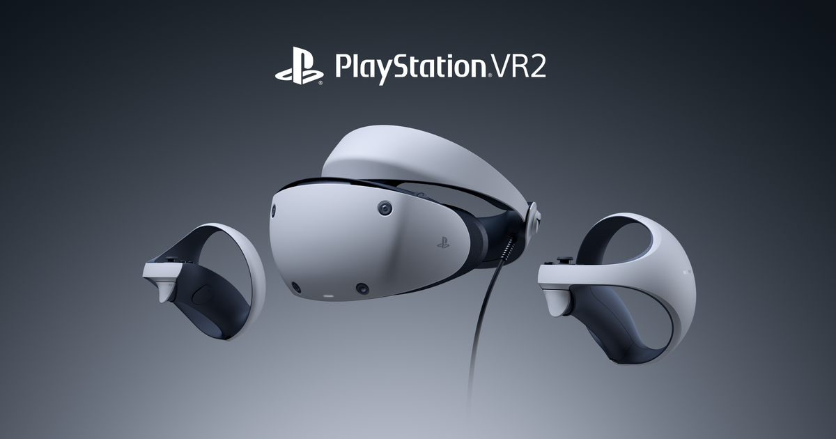 image of psvr 2 headset and controllers