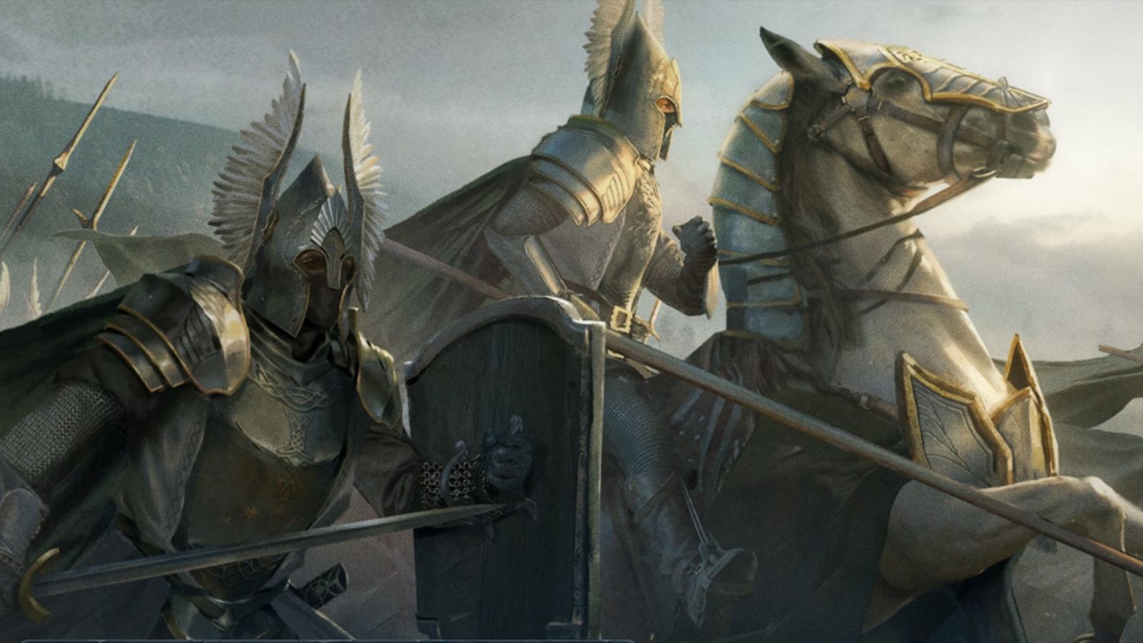 Gondorian soldiers in Lord of the Rings: Rise to War