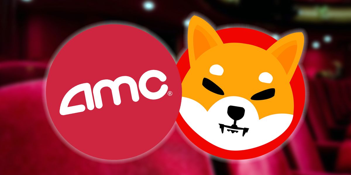 Shiba Inu and AMC logos, following Shytoshi Kusama reaching out to the AMC CEO.