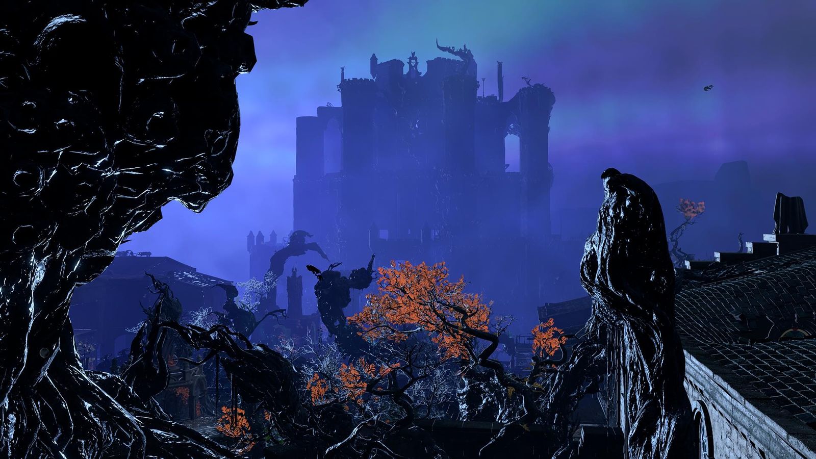 This ruined castle is in the Shadow-Cursed Lands, where you'll obtain most of your Outlander inspirations.