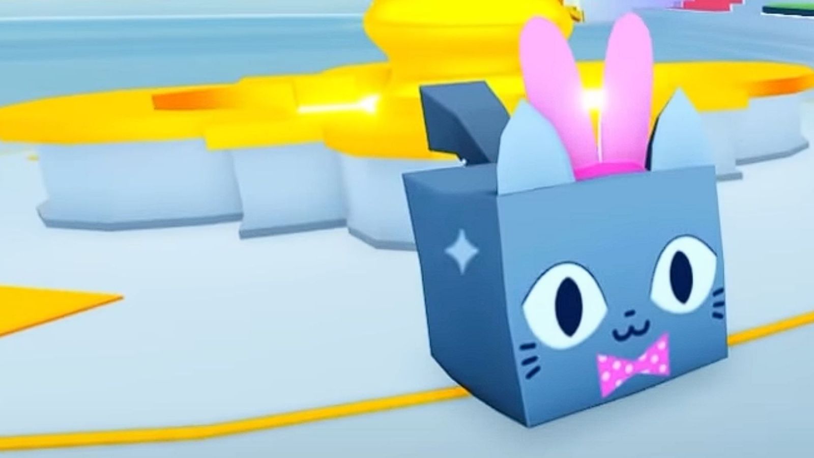 The Huge Easter Cat from the 2022 Roblox Pet Simulator X Easter event.