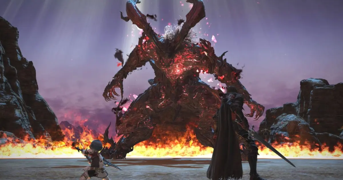 ifrit in Final Fantasy XIV
