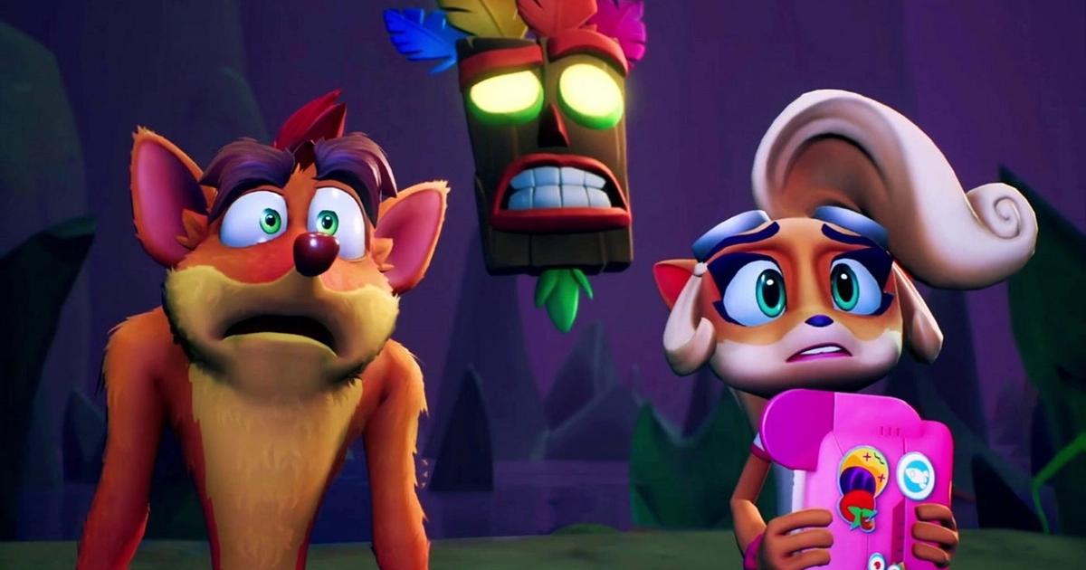 More Crash Bandicoot games coming from studio - Crash and Coco looking scared