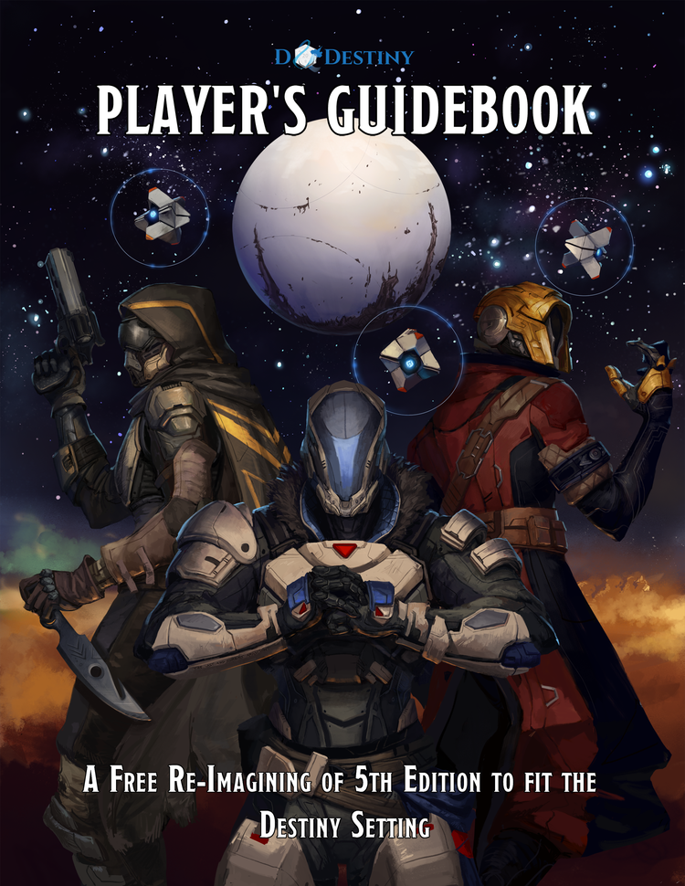 Destiny 2 Is Now A DnD 5e Inspired Tabletop RPG
