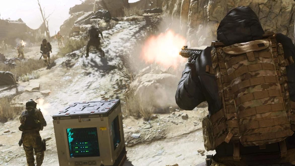 Image showing Modern Warfare players fighting