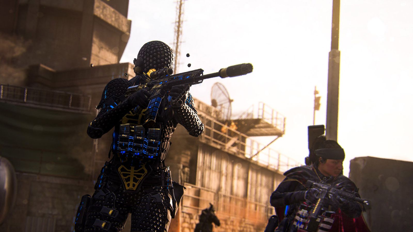 Modern Warfare 3 players aiming with assault rifles