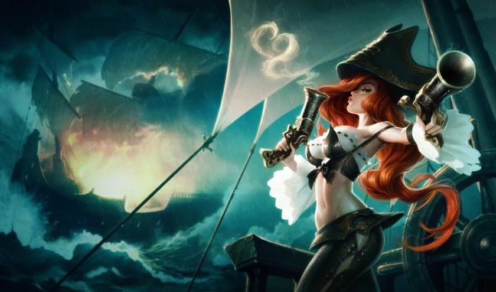 Miss Fortune from League of Legends.