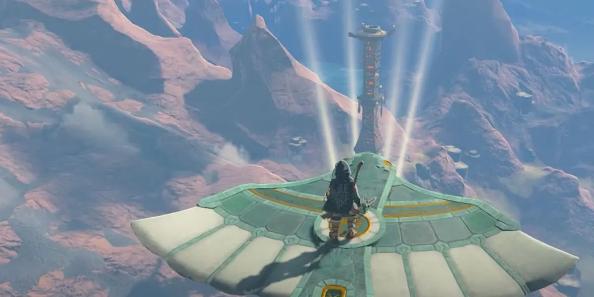 Zelda Tears of the Kingdom: Eldin Canyon Skyview Tower