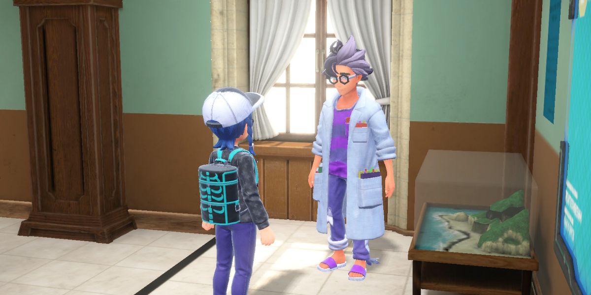 Picture of Mr Jacq in Pokemon Scarlet and Violet