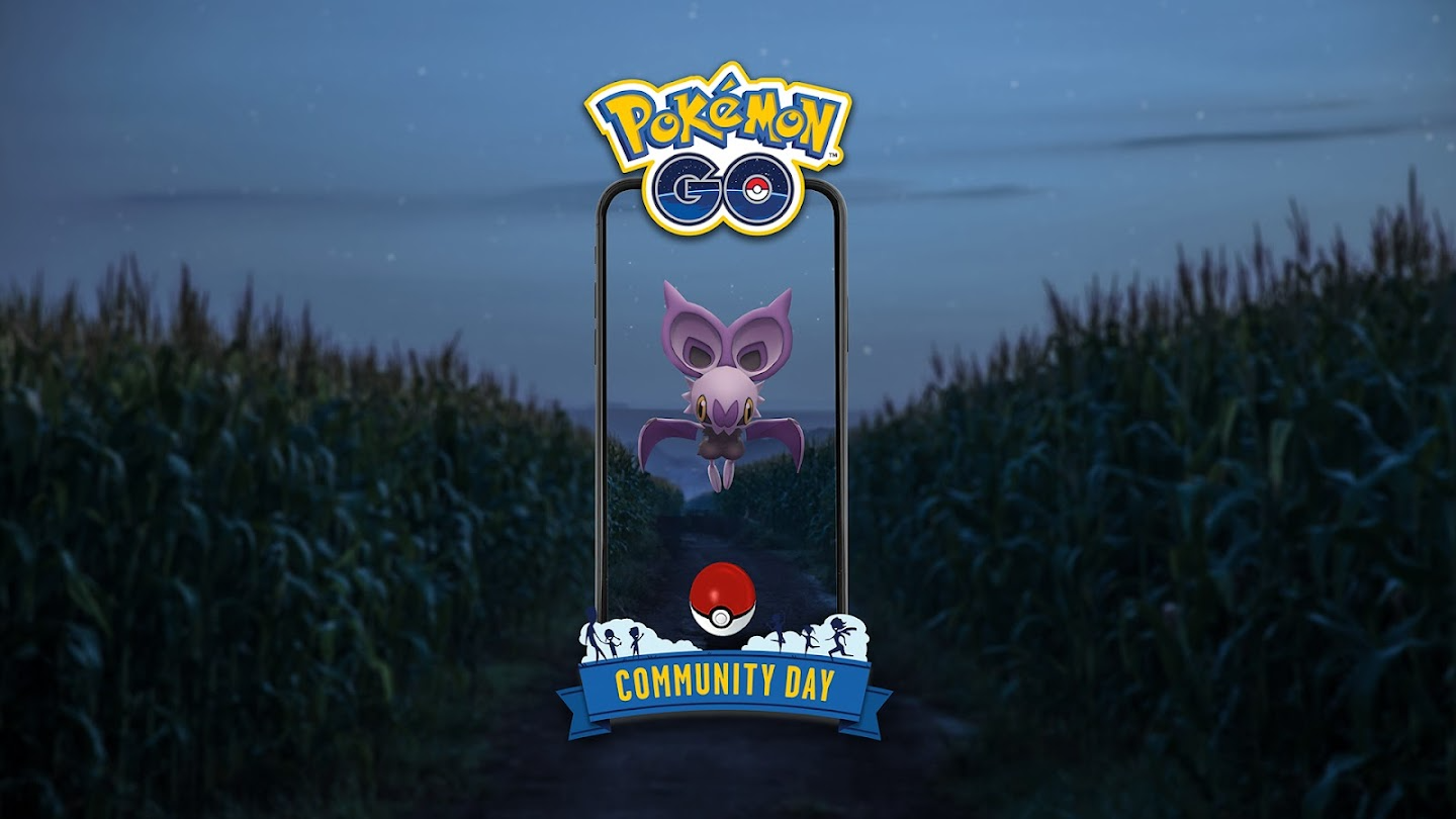 The Pokemon GO Noibat Communtiy Day banner.