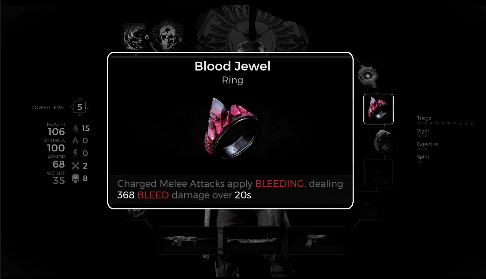 remnant 2 best rings blood jewel ring