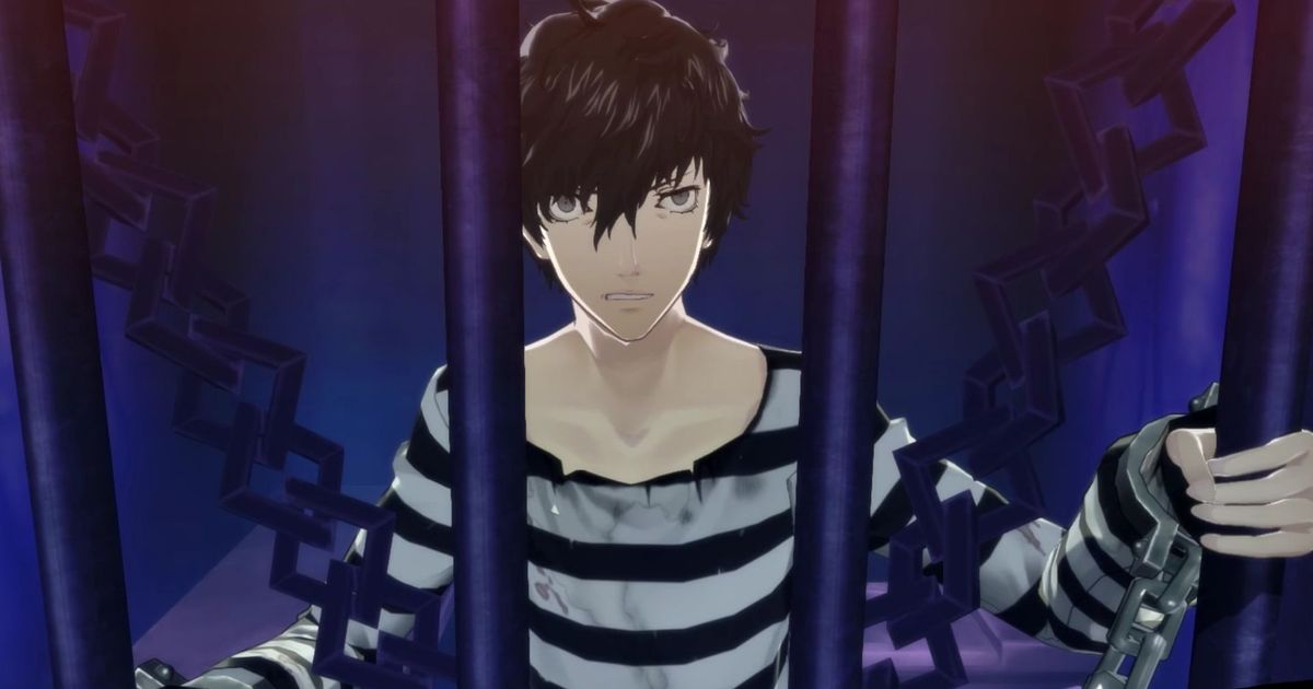 Joker in the Velvet Room prison