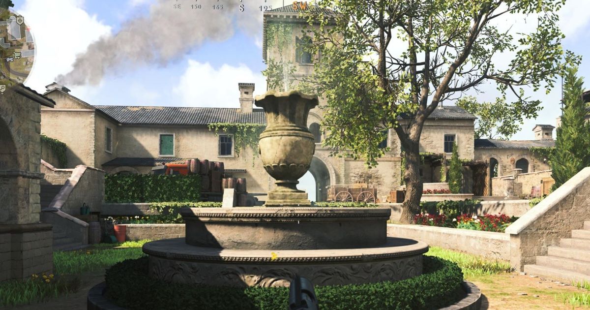 Image showing Fountain from Warzone Fortune's Keep map