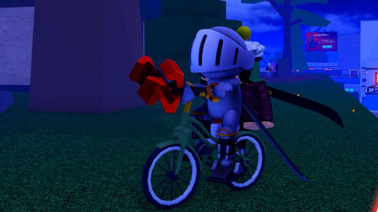 The Bike mount in AFSX on Roblox.