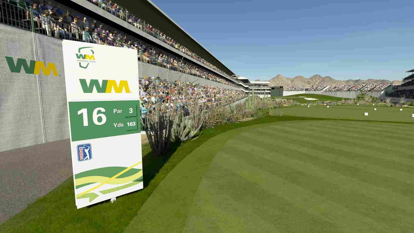 Image of a golf course in PGA Tour 2K23.