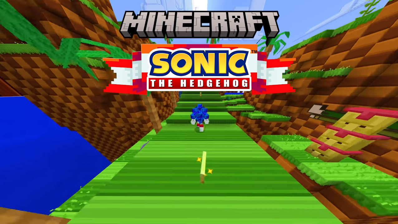 Sonic the Hedgehog in Minecraft Marketplace