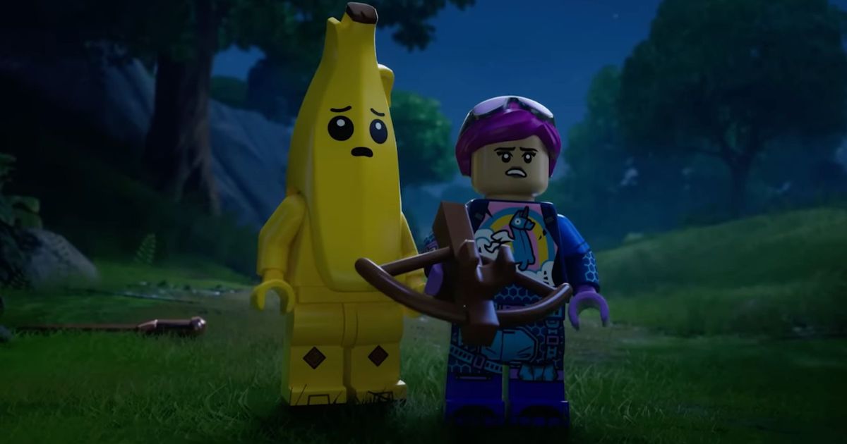 LEGO Fortnite: two characters