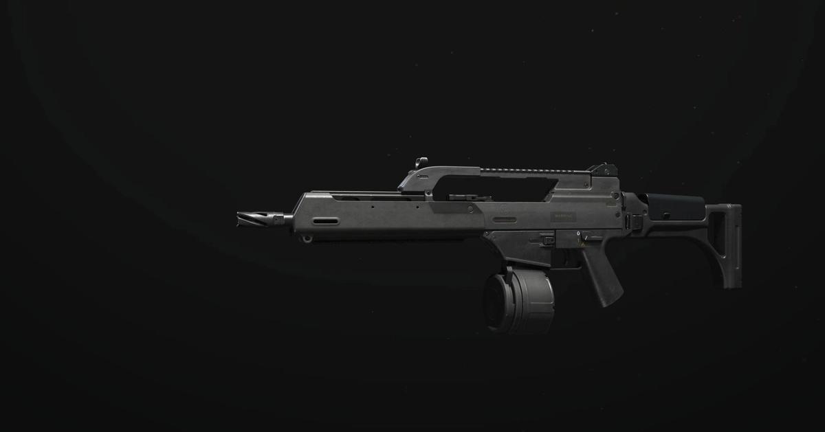Modern Warfare 3 Holger 26 on black background