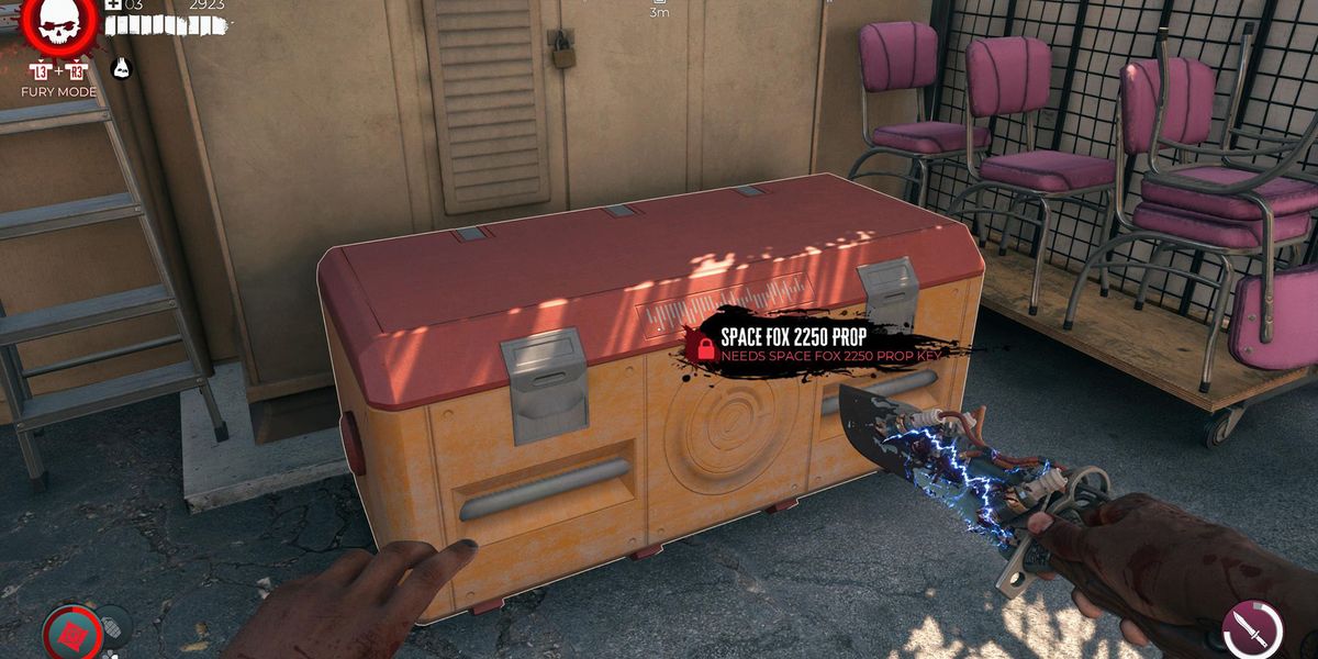 Space Fox 2250 Prop Container dead island 2