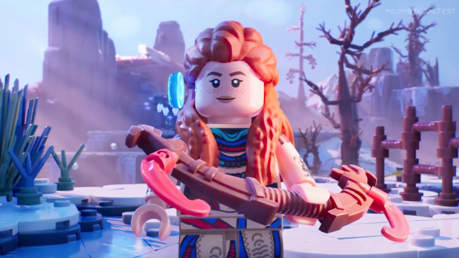 Horizon Zero Dawn's Aloy, but make it LEGO