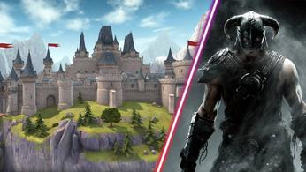 A castle in The Elder Scrolls: Castles and the Dragonborn from Skyrim.