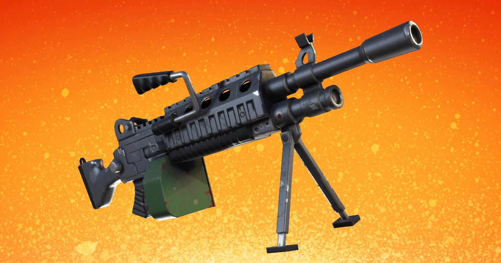 An image of the Fortnite LMG.