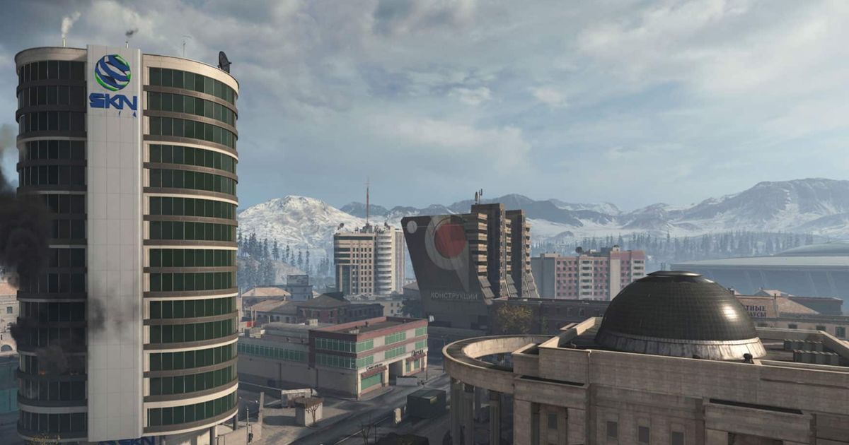 Image showing downtown Verdansk in Call of Duty Warzone