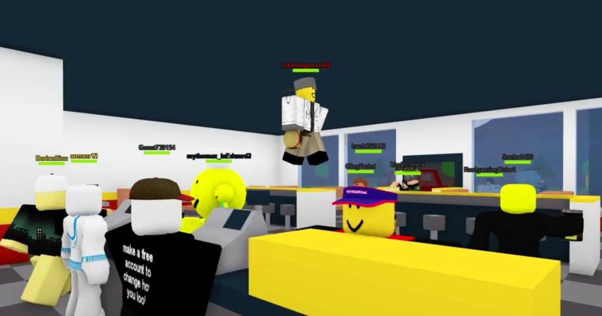 Screenshot of Roblox game RetroStudio