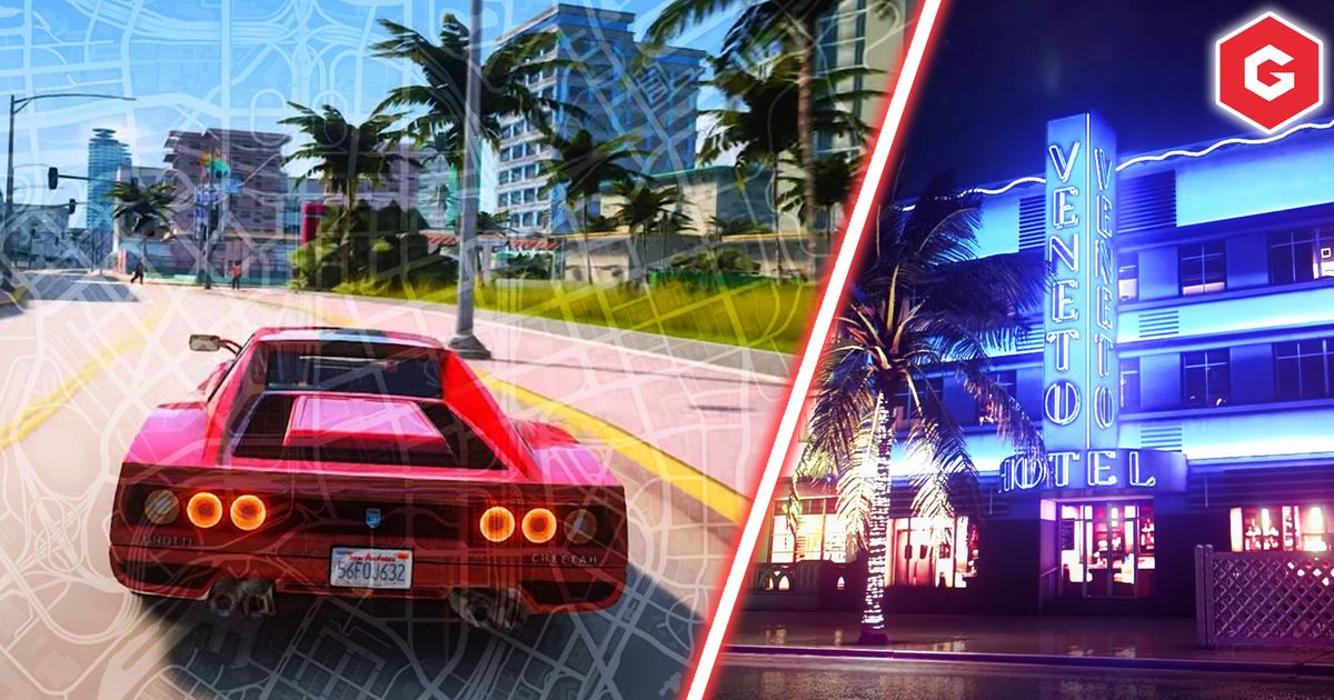 Some images of GTA's Vice City recreated in Unreal Engine 5.
