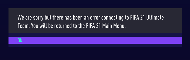 How to fix the 'failed to submit challenge' SBC error in FIFA 23