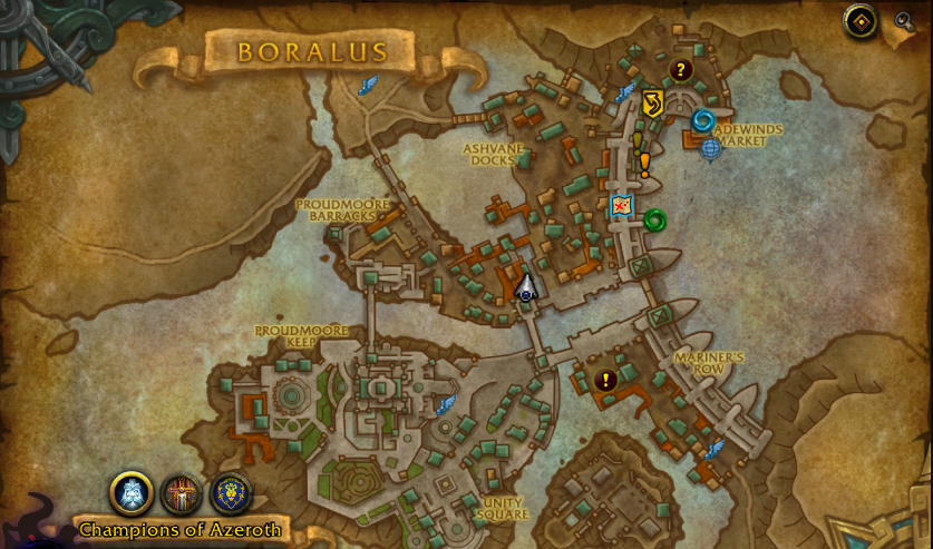 Alliance side BMAH in Boralus