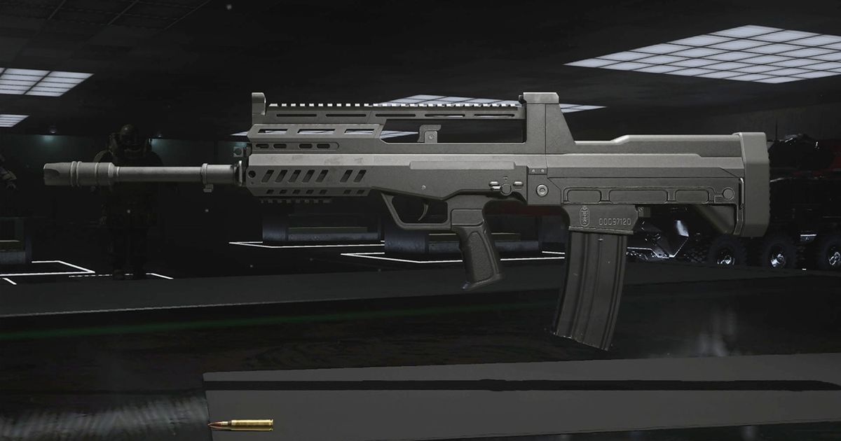 Modern Warfare 3 - inspected DG-58 assault rifle