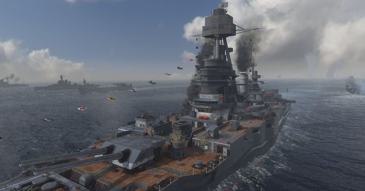 Image showing USS Texas Map from Call of Duty WWII