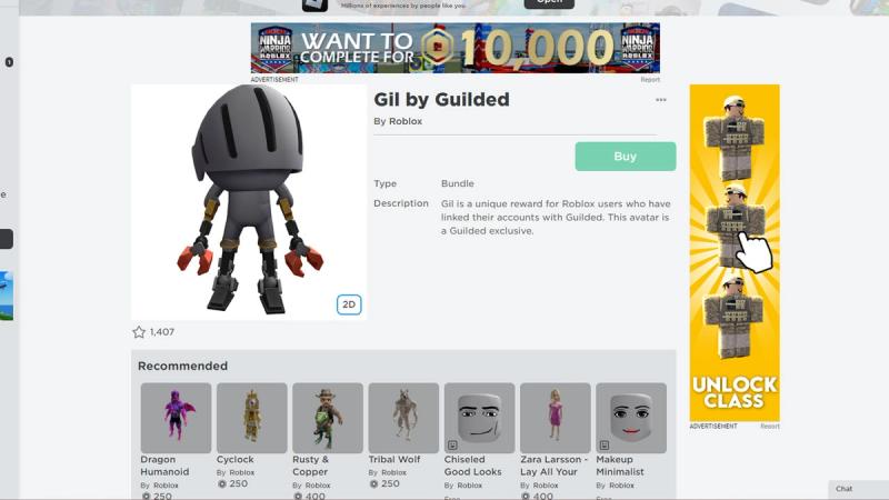 Roblox - All Free Items and Skins
