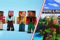 An image of Minecraft's new default skins.