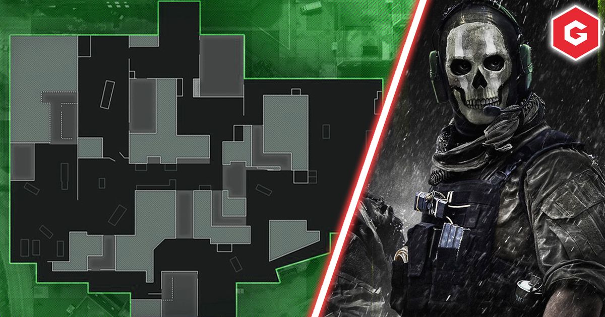 Image showing Modern Warfare 2 minimap and Ghost
