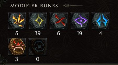 picture of runes in last epoch
