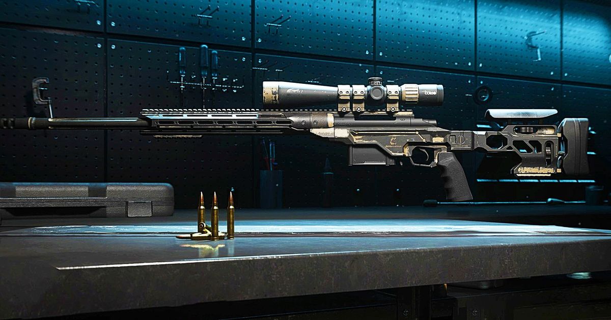 Modern Warfare 3 - inspected SP-X 80 sniper rifle