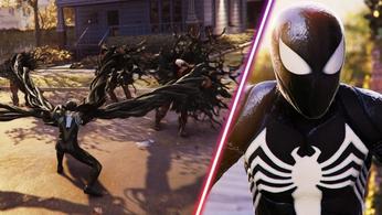 The symbiote in Marvel's Spider-Man 2.